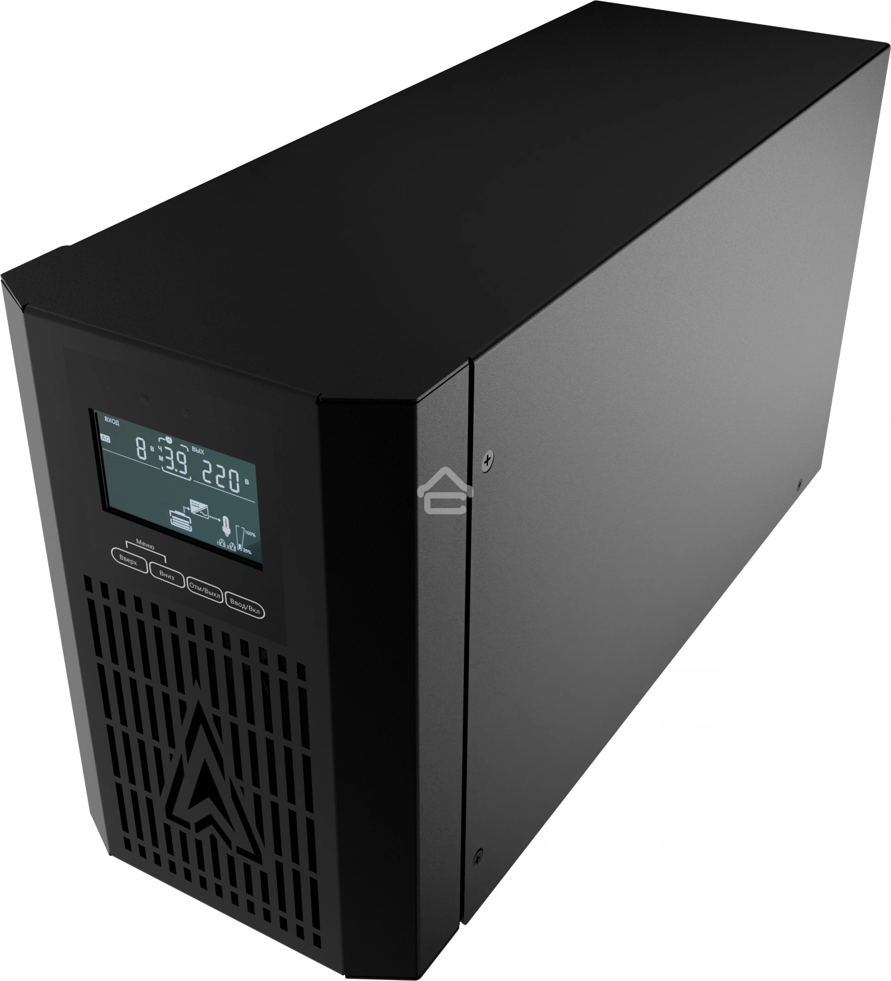 Источник бесперебойного питания Импульс ФОРА Н 3000 3000Вт 3000ВА черный без батареи