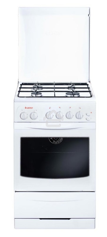 Плита газовая Gefest ПГ 3200-05 белый, конфорок 4 шт, духовка 42 л, 50 см x 85 см x 57 см