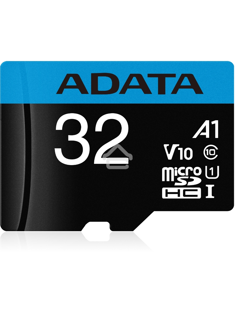 Флеш карта microSD 32GB ADATA microSDHC Class 10 UHS-I A1 100/20 MB/s (SD адаптер)