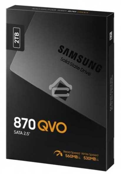 Накопитель SSD Samsung 870 QVO, 2TB, SATA III, 2.5