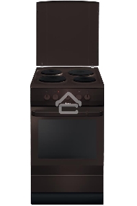 Плита электрическая Hansa FCEB53000 коричневый, конфорок 4 шт, духовка 69 л, 50 см x 85 см x 60 см