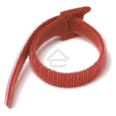 Хомут-липучка 135 мм, 20 шт., красный