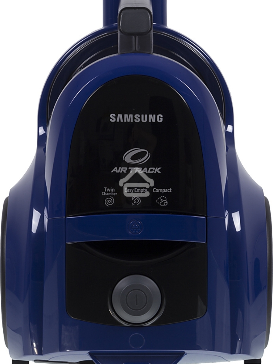 Пылесос Samsung VCC4520S36 синий/черный, 350/1600 Вт, уборка сухая, пылесборник контейнер 1.3 л