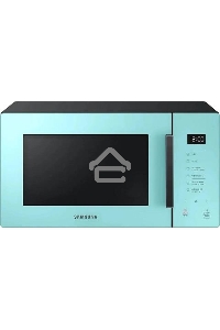 Микроволновая печь Samsung MG23T5018AN/BW голубой, 23 л, 800 Вт, переключатели - сенсор