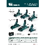 Домкрат гидравлический подкатной, Сибртех 2 т, 135-320 мм, в пласт. кейсе