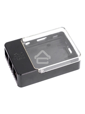 Корпус ACD RA175 Black Case w/Sense Hat hole for Raspberry Pi 3 B (CBPIHAT-BLK)