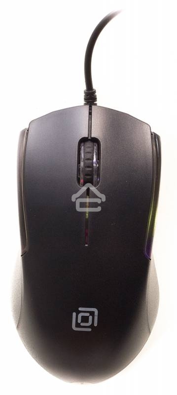 Мышь проводная Oklick 245M черный, 1000 dpi, USB, кнопки - 3