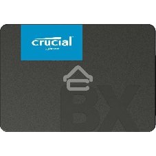 Накопитель SSD Crucial BX500, 2Tb, SATA III, 2.5