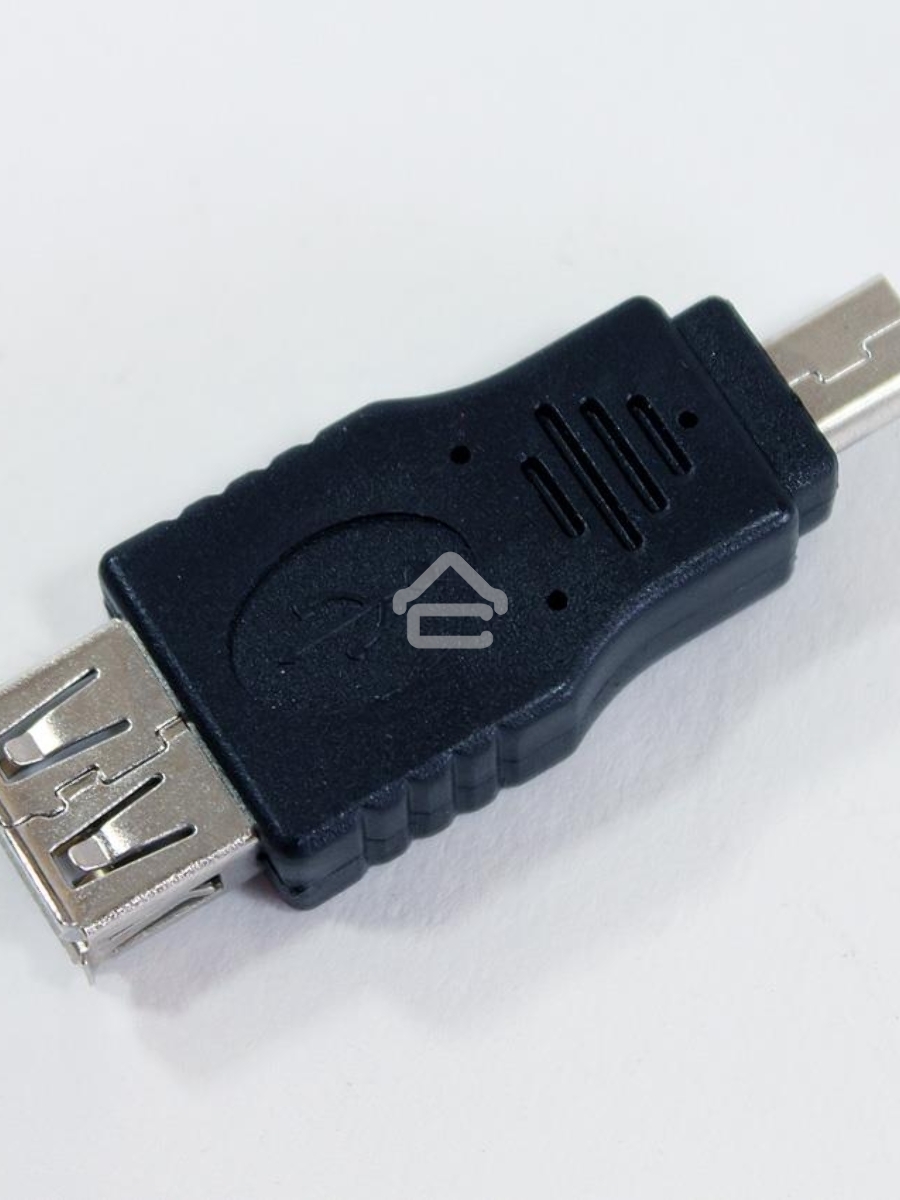 Переходник AF/miniBm USB 2.0 VCOM переходник USB(мама) на miniUSB, CA411