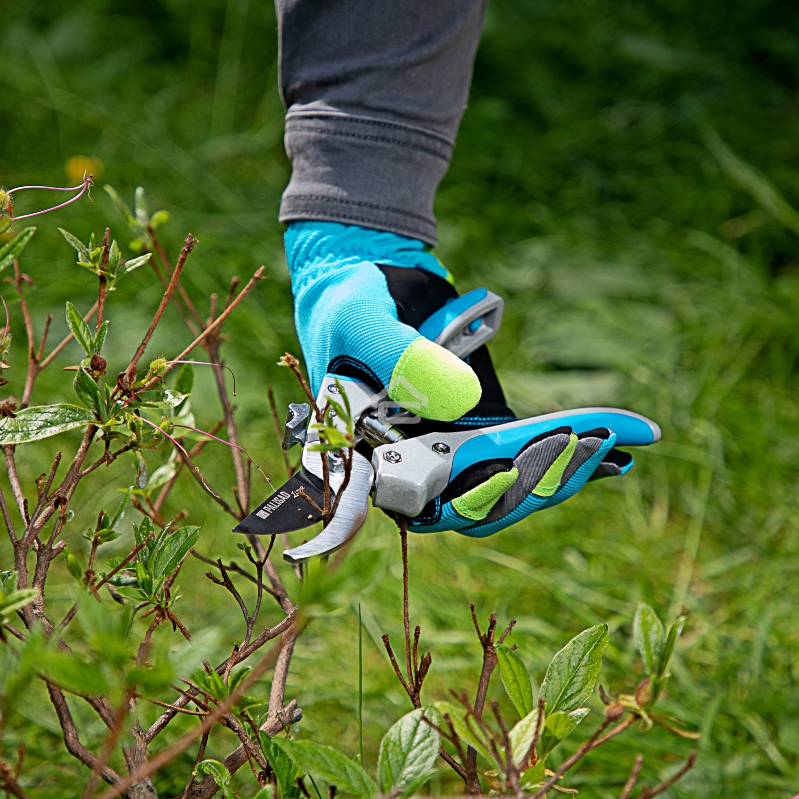 Секатор прямого реза Palisad LUXE 205 мм, металлические обрезиненные рукоятки