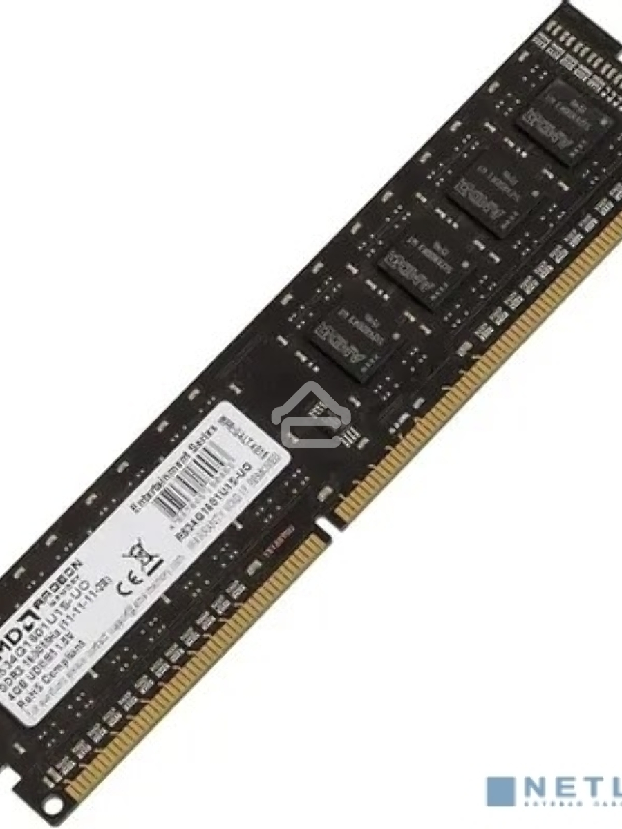 Оперативная память AMD Radeon R5, DDR3, 4GB (1x4 GB), 1600 MHz, CL11, DIMM, OEM