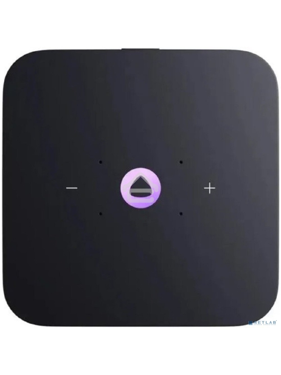 Умная колонка Яндекс Станция Миди, ZigBee, 24Вт, с голосовым ассистентом Алиса на YaGPT, черный