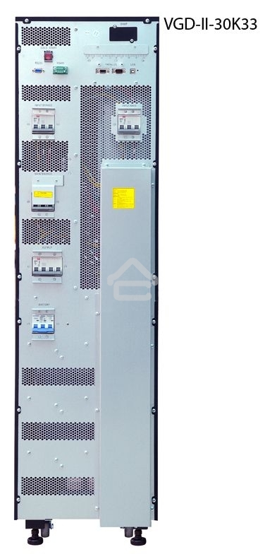 Источник бесперебойного питания Powercom VGD-II-10K33 10000Вт 10000ВА черный