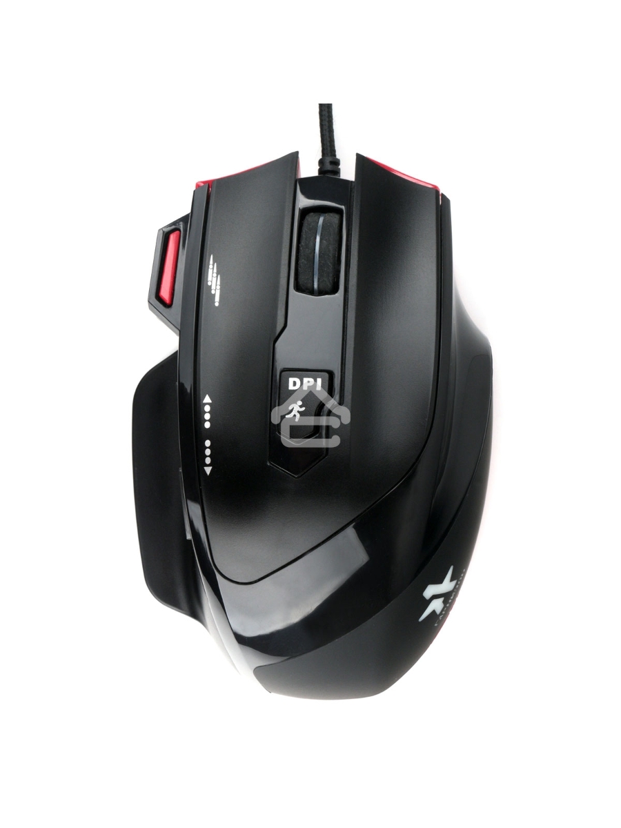 Мышь проводная Гарнизон GM-790G черный, 3200 dpi, USB, кнопки - 7