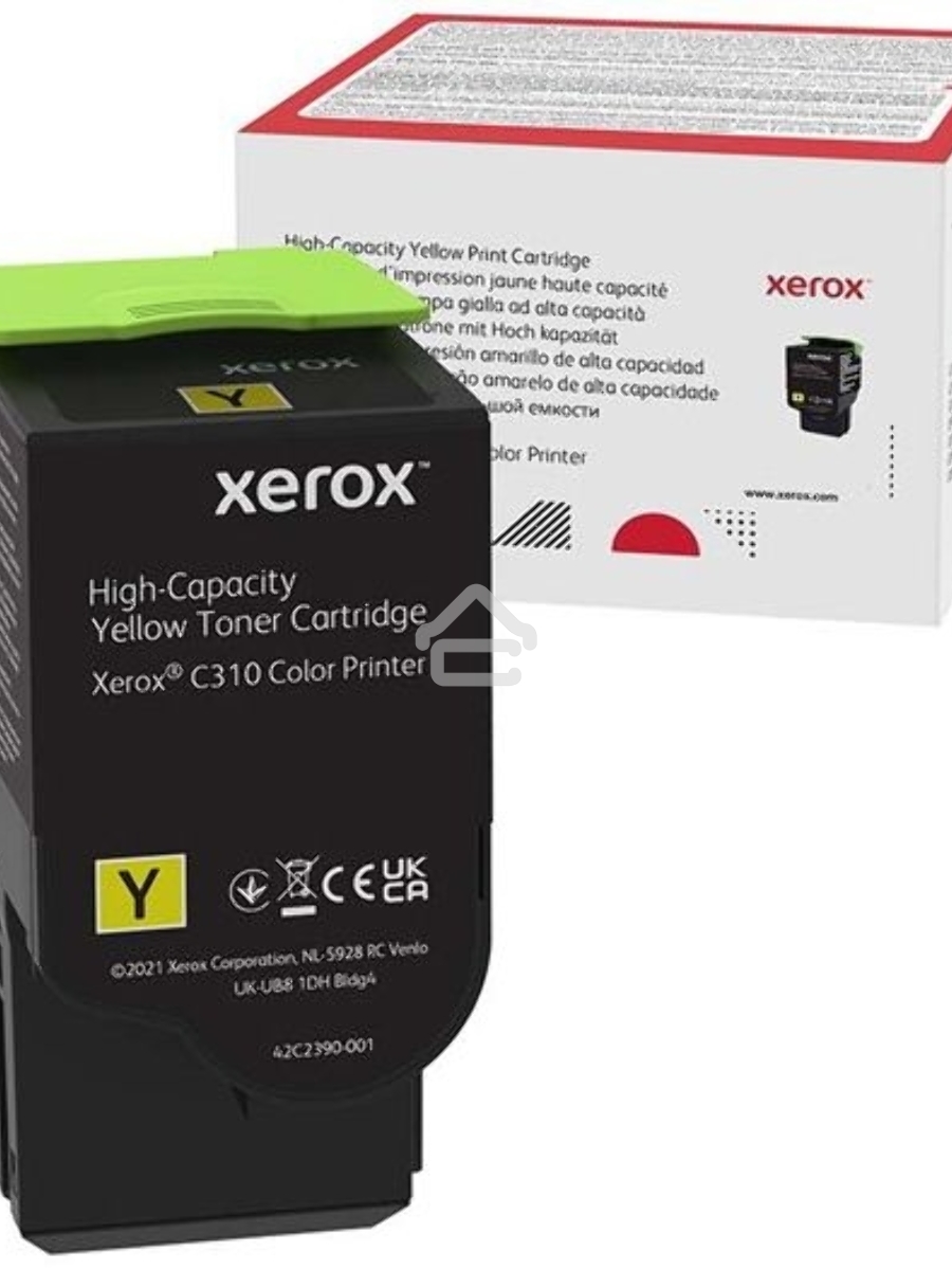 Картридж лазерный XEROX C310 желтый 5,5K (006R04371)
