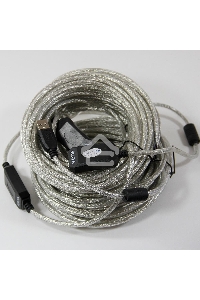 Кабель-адаптер VCOM VUS7049-25M USB2.0-repeater, удлинительный активный <Am-->Af> 25м
