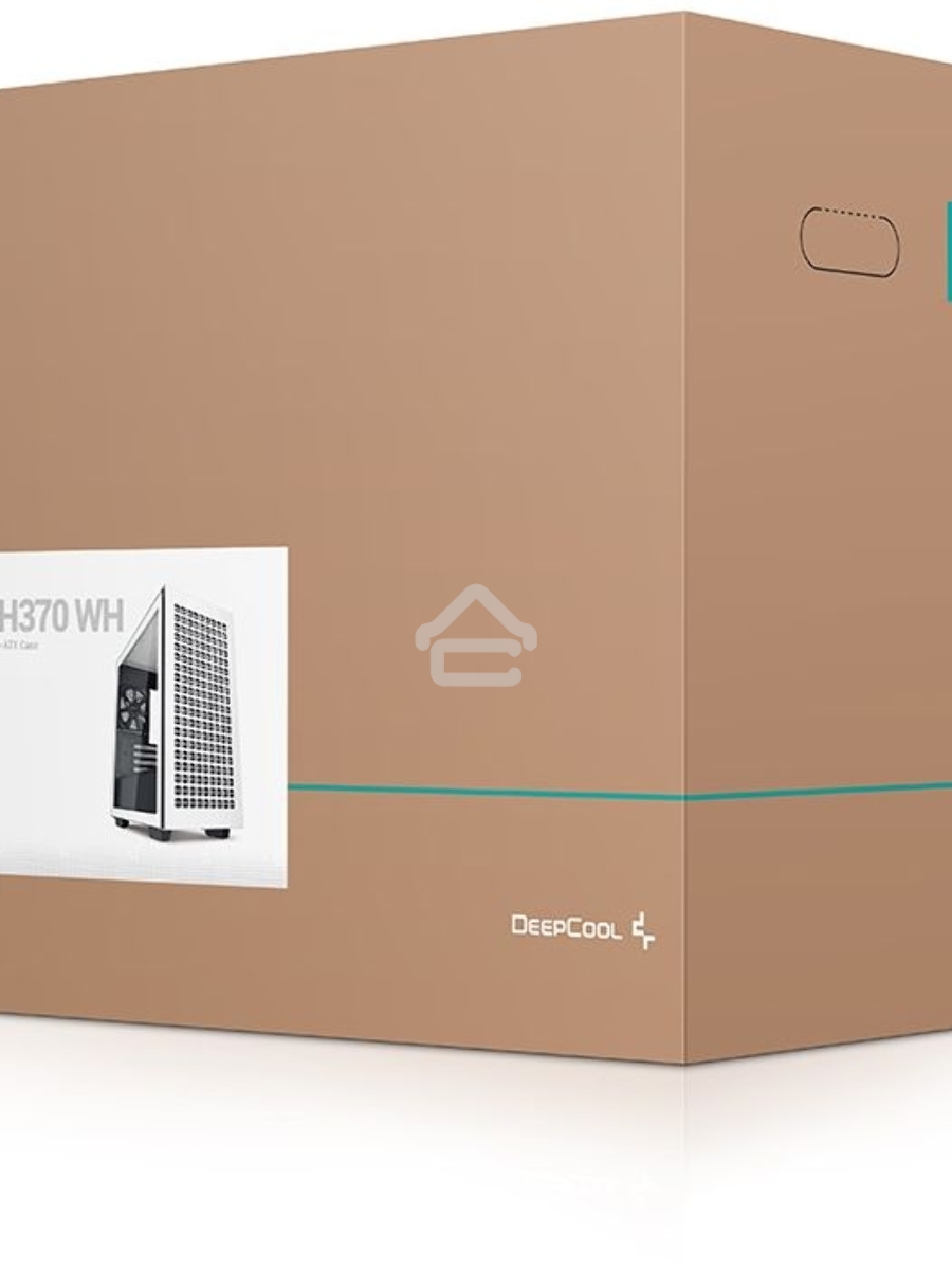 Компьютерный корпус Deepcool CH370 белый без БП mATX 1x120mm 1xUSB2.0 1xUSB3.0 audio bott PSU