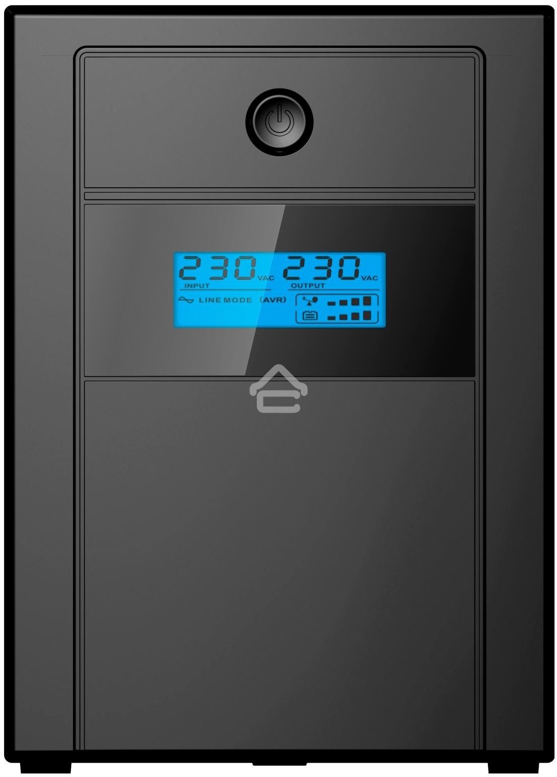Источник бесперебойного питания Ippon Back Basic 1200 LCD Euro 720Вт 1200ВА черный