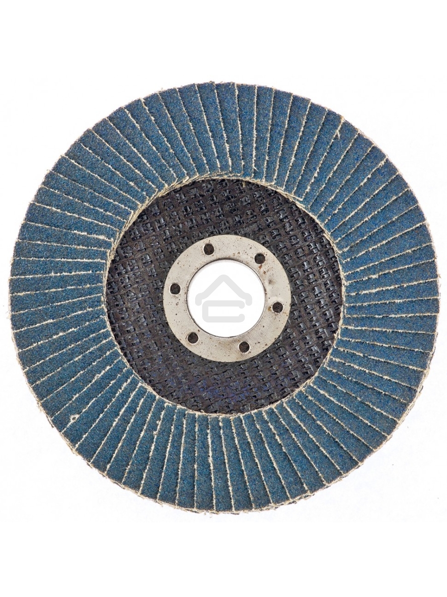 Круг лепестковый торцевой КЛТ-1, ZK10XW (цирконий), зерн. 25Н(P60), 125 х 22,2 мм, (БАЗ) Россия