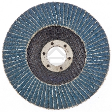 Круг лепестковый торцевой КЛТ-1, ZK10XW (цирконий), зерн. 25Н(P60), 125 х 22,2 мм, (БАЗ) Россия