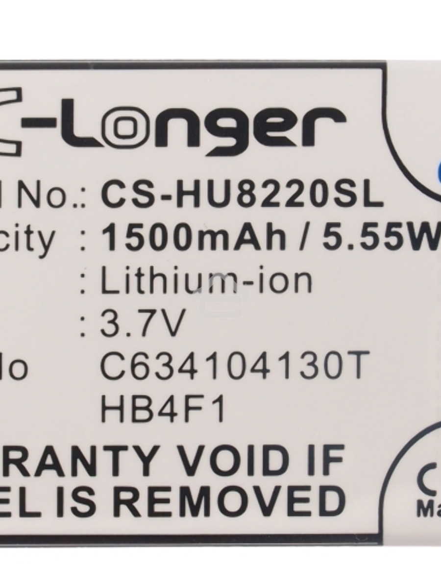 Аккумулятор CameronSino CS-HU8220SL HB4F1 для Huawei U8800/E5151 3.7V / 1500mAh / 5.55Wh