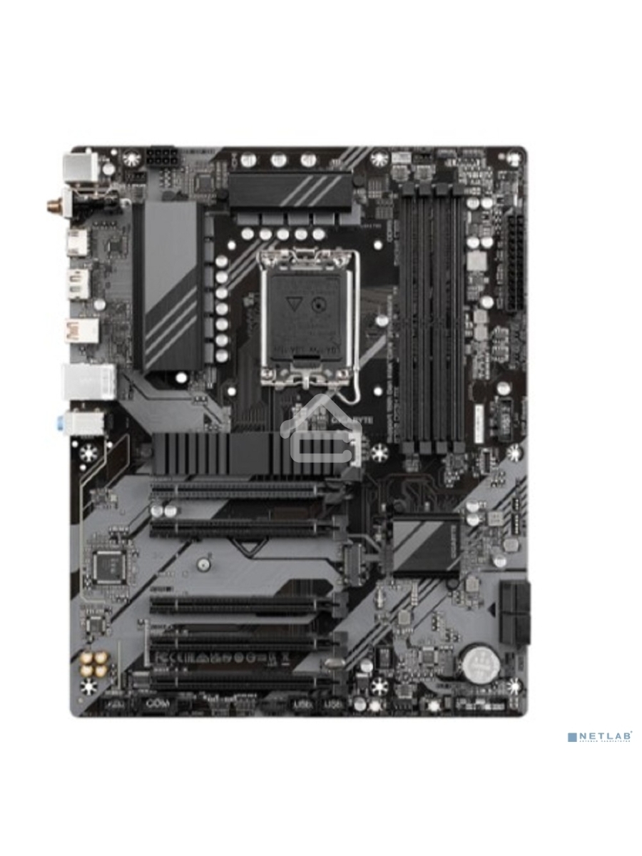 Материнская плата Gigabyte B760 DS3H AX, LGA 1700, Intel B760, 4xDDR5, 4xSATA, 2xM.2, 1xPCI-E 4.0 x16, 4xPCI-E 3.0 x1, 1xHDMI, 1xDP, 1x 1Gb LAN, 4xUSB-A 2.0, 1xUSB-A 3.2 Gen 2, 1xUSB-C 3.2 Gen 2, 3x3.5 мм, 7.1, ATX