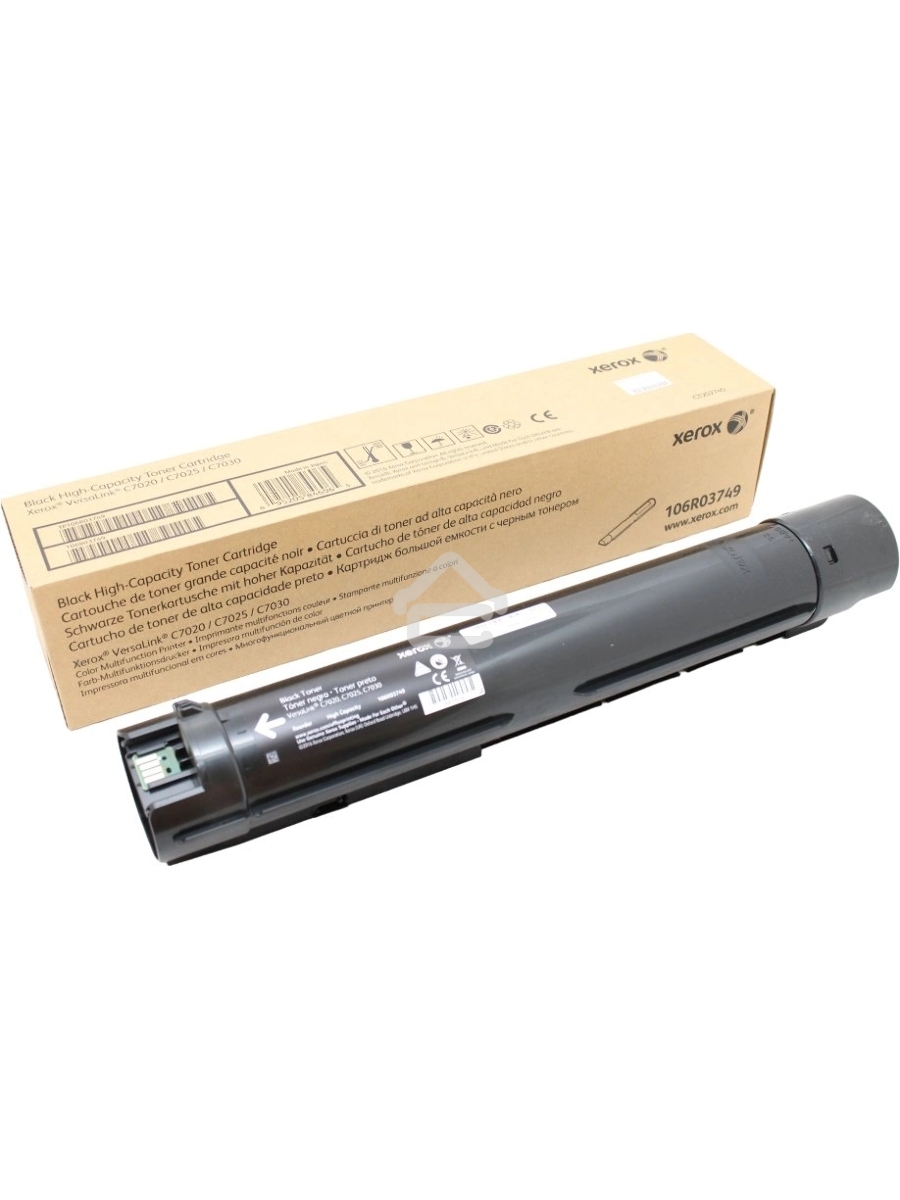 Картридж лазерный Xerox 106R03749 черный (16100стр.) для Xerox VersaLink C7000