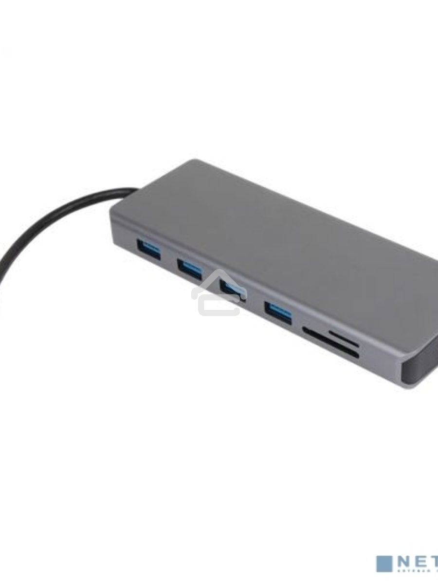 Usb концентратор TypeC -->(2HDMI+DP)4K*60Hz+3USB3.0+TC+USB2.0+RJ45+SD+TF+PD+audio+TCадаптер