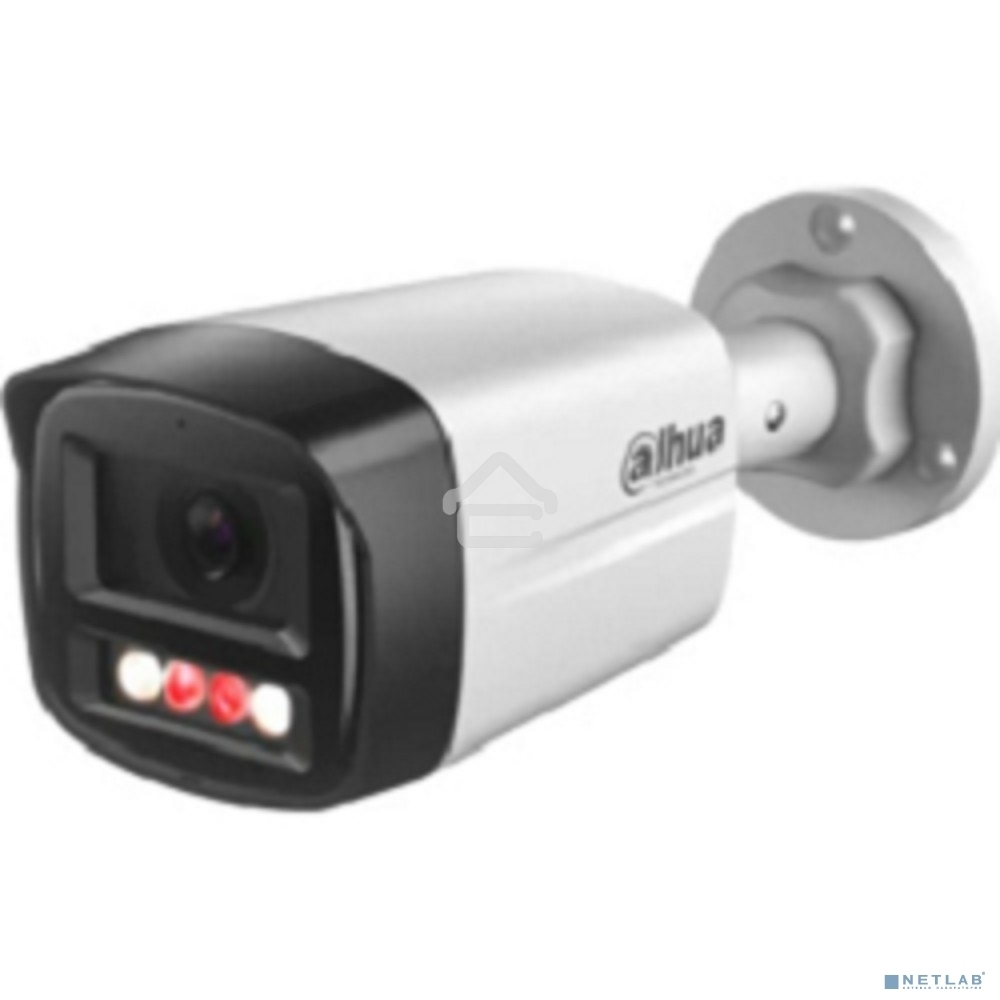 Камера видеонаблюдения IP Dahua DH-IPC-HFW1239TL1P-A-IL-0360B 3.6-3.6мм цв. корп.:белый