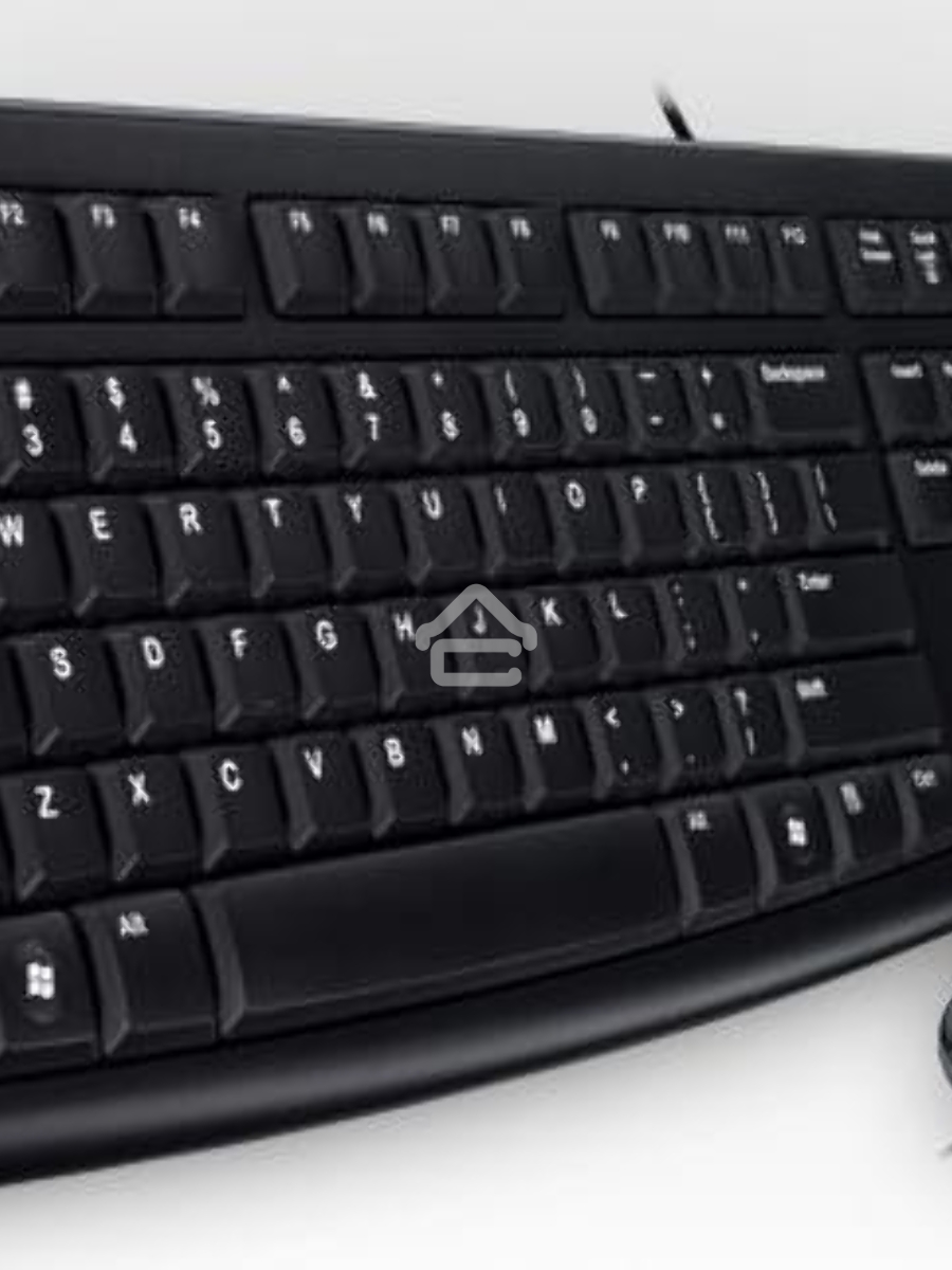 Клавиатура + мышь Logitech Desktop MK120 (русская раскладка)