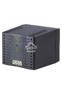 Стабилизатор напряжения Powercom Voltage Regulator, 3000VA, Black, Schuko