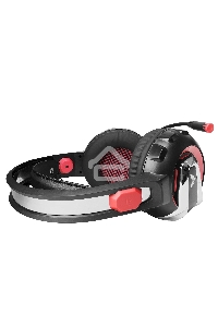 Гарнитура игровая Crown CMGH-3000 черный/красный