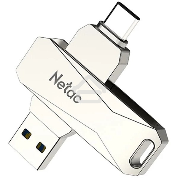 Флешка USB Netac U782C NT03U782C-128G-30PN dual USB 3.0+TypeC 128Gb, retail version