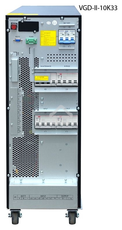 Источник бесперебойного питания Powercom VGD-II-10K33 10000Вт 10000ВА черный