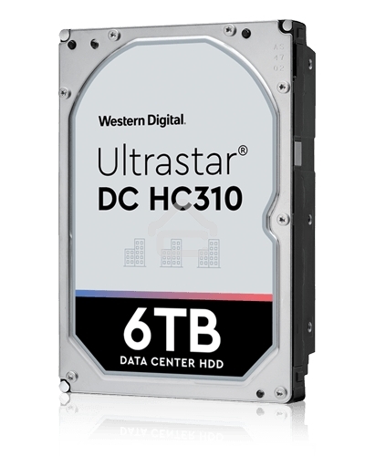 Жесткий диск Western Digital 6Tb 7200rpm HGST SATA-III 0B36039 HUS726T6TALE6L4 Ultrastar 7K6 256Mb 3.5