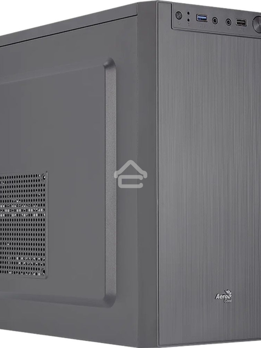 Компьютерный корпус Aerocool / Formula Cs-108-S-BK-v1 (mATX, без БП, USB3.0 x1, USB2.0 x1, 8cm black fan x1)
