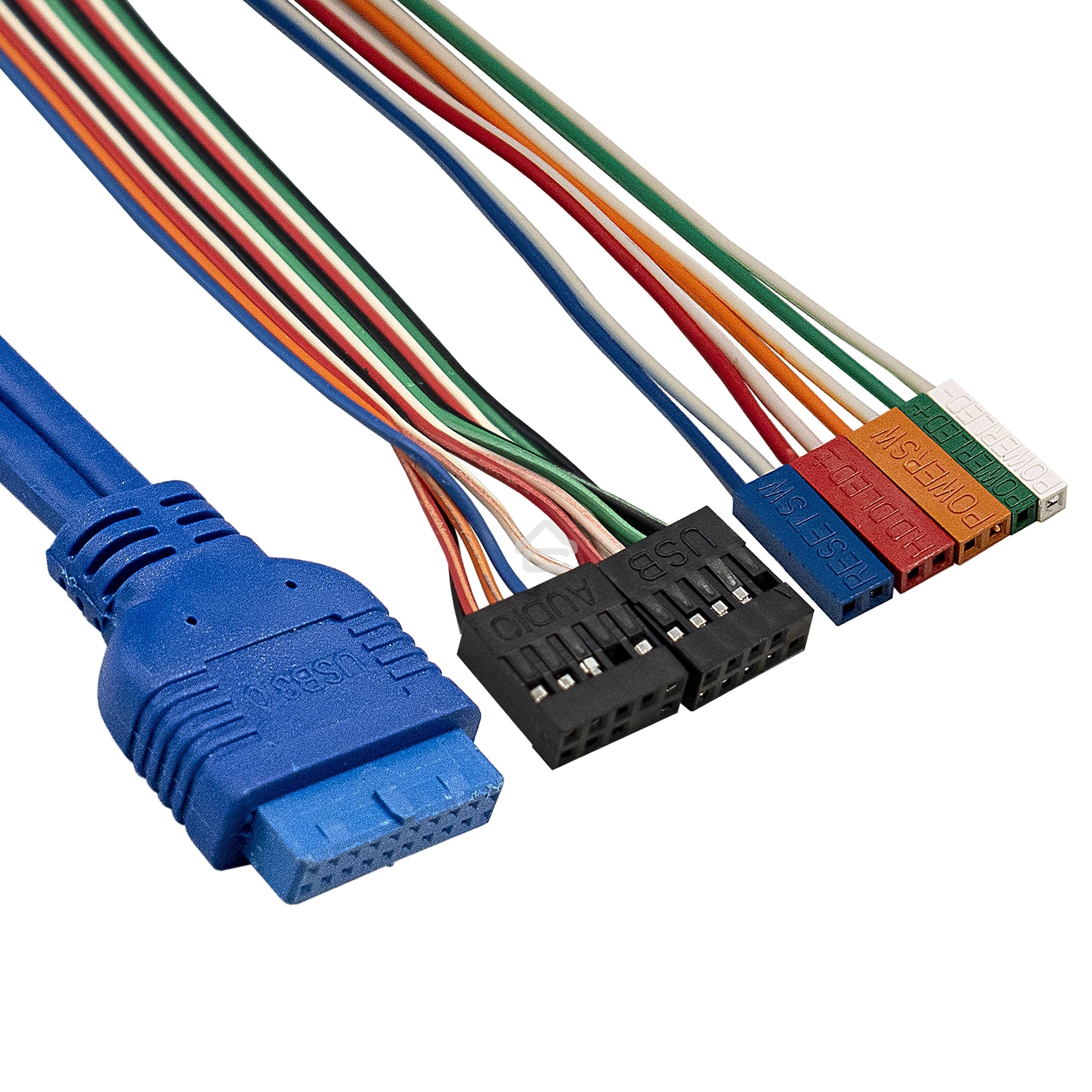 Компьютерный корпус Miditower ExeGate EX287030RUS UN-604-UN600 (ATX, БП UN600 с вент. 12см, 2*USB+2*USB 3.0, аудио, черный)