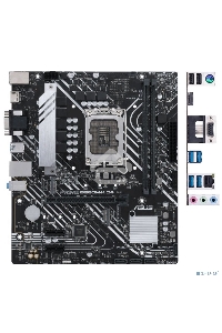 Материнская плата ASUS PRIME B660M-K D4, Socket LGA 1700, Intel B660, 2xDDR4, 4xSATA, 2xM.2, 1xPCIe 4.0 x16, 2xPCIe x1, 1xHDMI, 1xVGA, 1x 1Gb LAN, 4xUSB-A 3.2 Gen 1, 2xUSB-A 2.0, 3x3.5 мм, 7.1, mATX