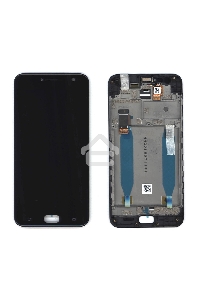 Дисплей для Asus ZenFone Live ZB553KL, черный с рамкой