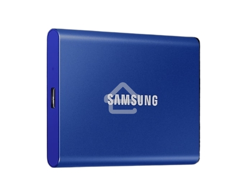 Твердотельный накопитель Samsung SSD 2TB T7, USB Type-C, R/W 1000/1050MB/s, Blue