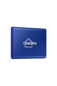 Твердотельный накопитель Samsung SSD 2TB T7, USB Type-C, R/W 1000/1050MB/s, Blue