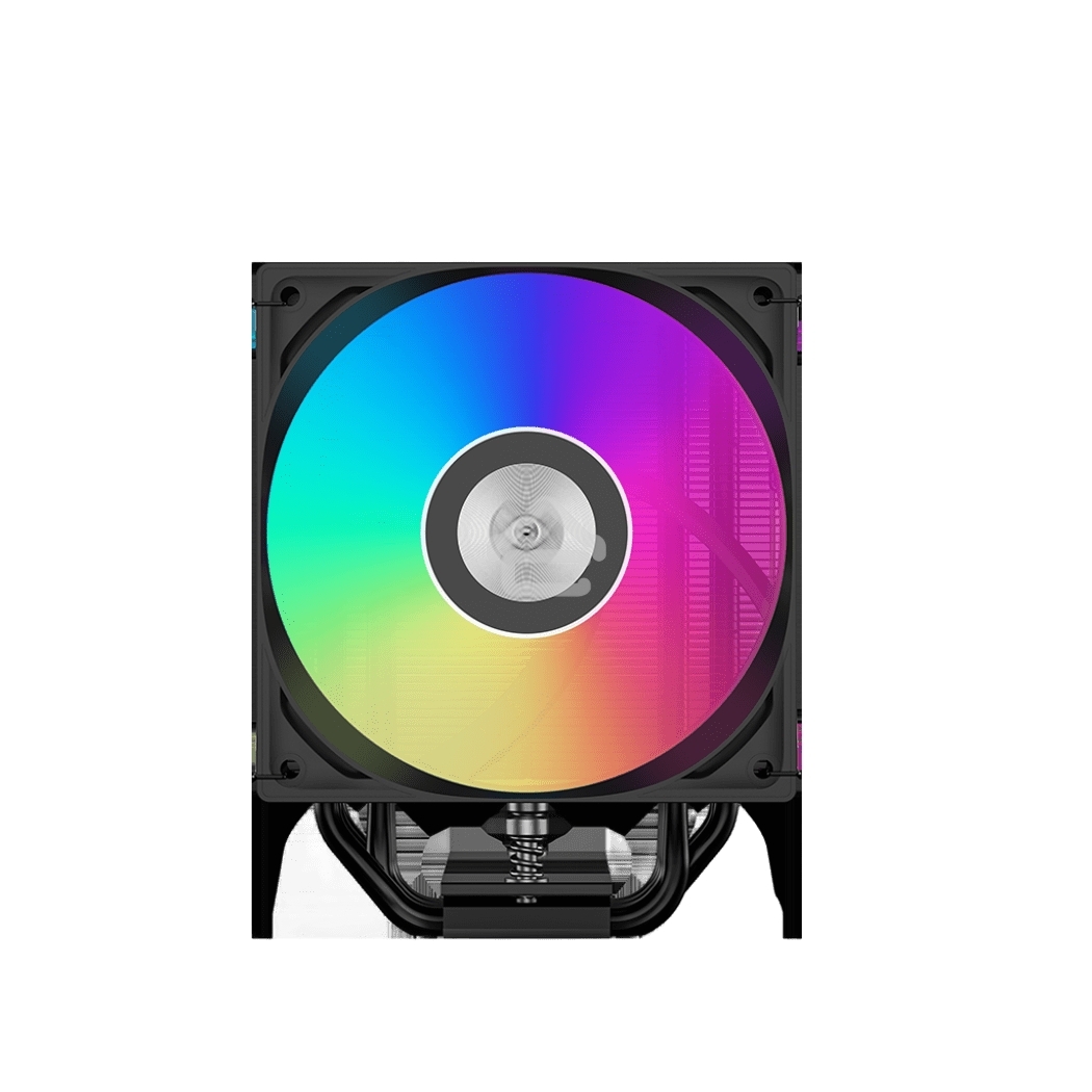 Устройство охлаждения (кулер) PcCooler RT500 Digital BK ARGb RT500-BKAWYL-GL черный 120мм алюминий+медь 2200rpm 32db 4-pin 240W