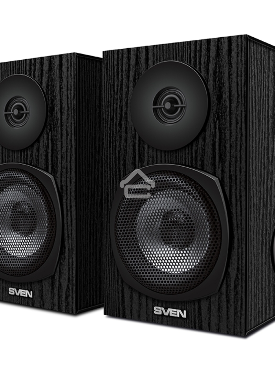 Колонки Sven SPS-575 2.0 черный 6Вт