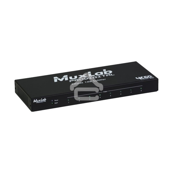 Сплиттер MuxLab 1х8 HDMI, 4K/60