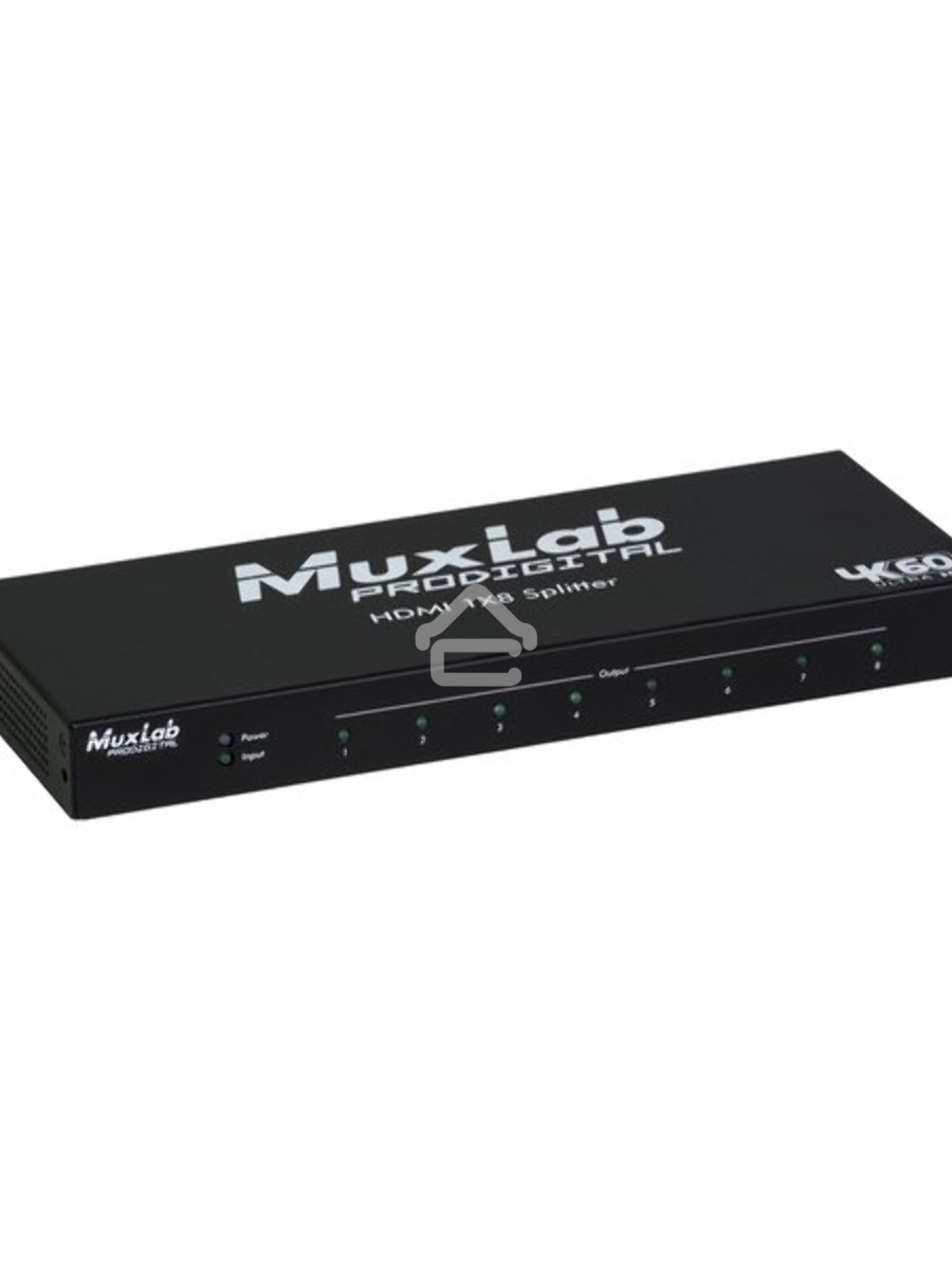 Сплиттер MuxLab 1х8 HDMI, 4K/60
