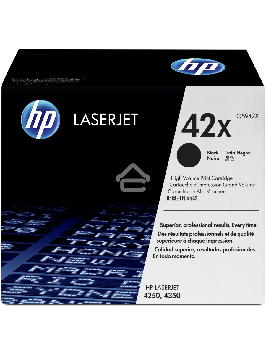 Картридж лазерный HP LaserJet Q5942X черный для LJ 4250/4350 (20000стр.)