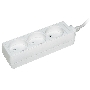 Удлинитель 3х1.5м без заземл. 10А IP20 У3 2P ИЭК WYP10-06-03-01-N