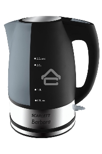 Чайник электрический Scarlett SC-1020 2.2л. 2200Вт черный (корпус: пластик)
