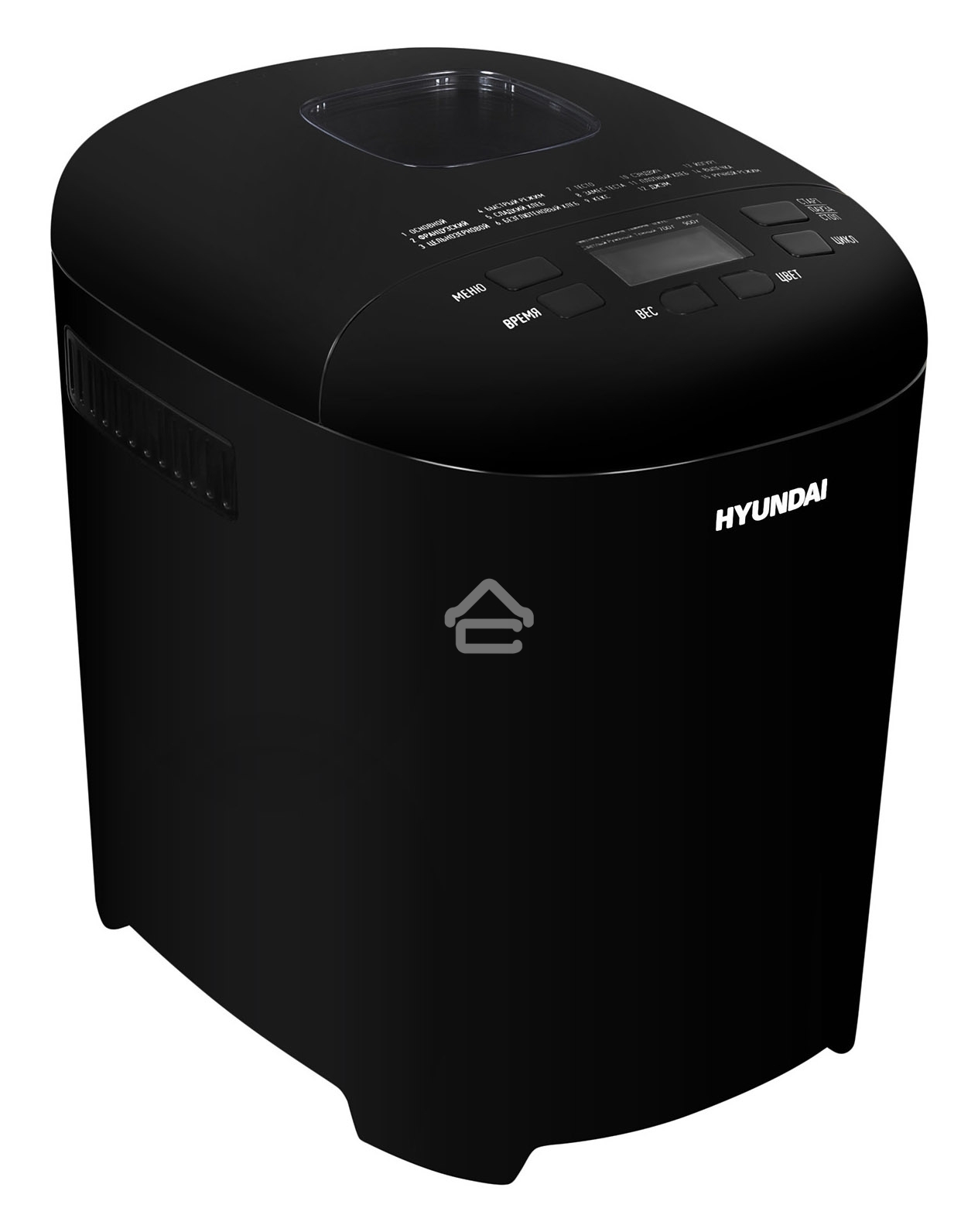 Хлебопечка Hyundai HYBM-P0513 550 Вт, черный