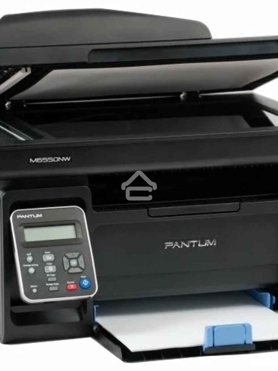 МФУ лазерный Pantum M6550NW, A4, ч/б, печ. до 22 стр/мин., скан. до 22 стр/мин., 1200x1200dpi, USB, RJ-45, Wi-Fi